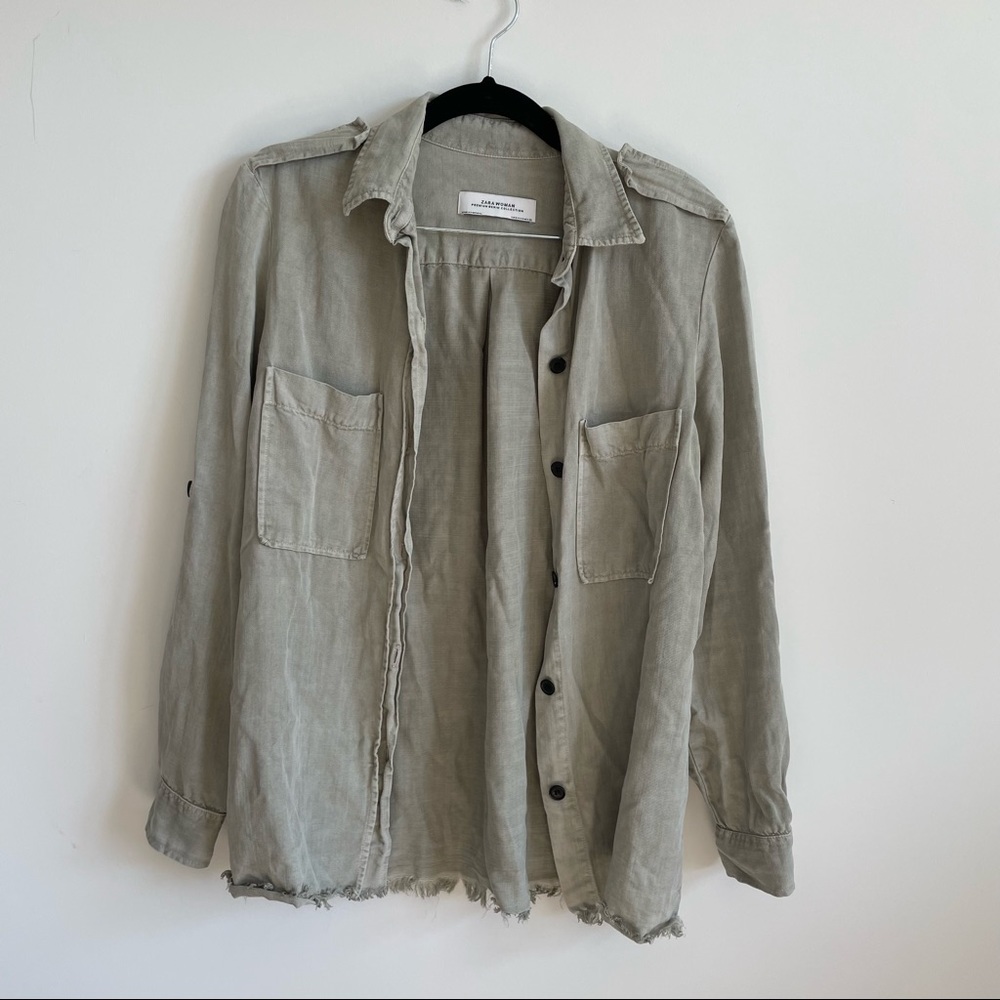 Zara Button Up